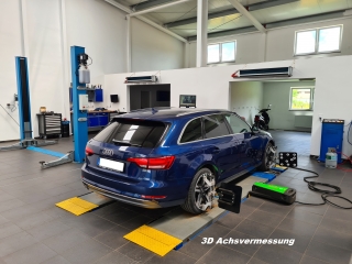 3D Achsvermessung ab 89€ je nach Zeitaufwand